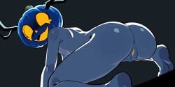 1girls absurd_res ai_generated antlers anus ass ass_focus barefoot bent_over blank_eyes blue_pumpkin blue_skin colored_sclera colored_skin dusekkar_(forsaken) empty_eyes falsegate feet forsaken from_behind genderswap genderswap_(mtf) highres hollow_eyes humanoid looking_at_viewer looking_back monster monster_girl non-human open_mouth pumpkin pumpkin_head pussy roblox rule_63 self_upload small_breasts smile solo stable_diffusion thick_thighs uncensored wide_hips yellow_eyes yellow_mouth yellow_pussy yellow_sclera