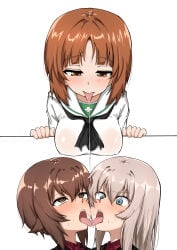 itsumi erika from girls und panzer by chaarai