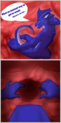 2020 4_fingers anthro comic dialogue dragon endosoma fingers firondraak first_person_view guts hi_res inside_stomach internal intestines male mythological_creature mythological_scalie mythology organs safe_vore scalie solo vore willing_prey zyyphelze