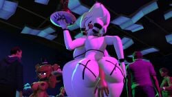 3d 3d_(artwork) ambiguous_consent ambiguous_prey anal_vore big_ass big_breasts big_butt fazclaire's_nightclub female_focus female_pred five_nights_at_freddy's fredina's_nightclub fredina_(cally3d) frenni_(cryptia) frenni_fazclaire hand_on_ass hand_on_butt hand_on_hip looking_back looking_down looking_down_at_butt marie_(cally3d) marie_(cryptia) nightclub nightclub_stripper punishing punishment sfm source_filmmaker stripper vore vore_belly