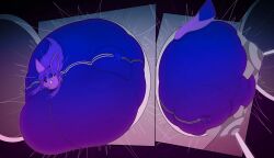 big_ass big_breasts blueberry_inflation breasts bubble_butt cleavage female furry huge_ass huge_breasts inflation swatchfodder tagme thick_thighs wide_hips