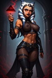 ahsoka_tano ahsoka_tano_(imperial) ai ai_generated ai_slop alien_girl clone_wars female goth goth_girl goth_makeup goth_mommy sith sith_empress sith_eyes sith_holocron sith_lady sith_lord solo_female star_wars zniwiarz