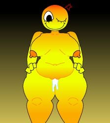 1girl 2d 2d_(artwork) 2d_artwork angry angry_expression angry_sex art_trade boobs breasts chubby chubby_female cum cum_in_pussy cum_inside dozer_(grace) eyelashes female female_only ferman grace_(roblox) naked naked_female nude nude_female one_eye_closed pussy pussy_ejaculation roblox roblox_game smiling smiling_female thick tits vagina voluptuous voluptuous_female yellow_body yellow_skin
