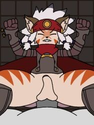 2boys absurd_res anal animated anthro ass ass_focus beat_banger beluga_damiens better_version big_ass big_balls big_penis big_thighs bubble_ass bubble_butt bulge bulge_through_clothing bulge_under_clothes bulging_belly bunfan_games butt_focus cape clothing cyberconnect2 dominated domination fat_ass felid feline felineko femboy femboysub furry gay hi_res huge_ass huge_butt humanoid laying_down laying_on_back little_tail_bronx looking_at_viewer male male/male male_only mammal missionary missionary_position pizzaslasher sex solatorobo striped_body striped_fur stripes thick_ass