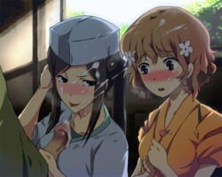 clothing cum flower hanasaku_iroha matsumae_ohana tagme tsurugi_minko