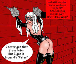 1girls black_cat_(marvel) bossbeat felicia_hardy female female_only human marvel solo spider-man_(series)