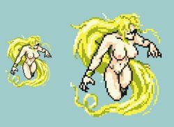 2x_enlarged barbariccia blue_background final_fantasy final_fantasy_iv pixel_art sprite sprite_sheet tagme