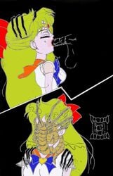 alien_(franchise) animated bishoujo_senshi_sailor_moon crossover facehugger female human minako_aino sailor_venus tagme xenomorph