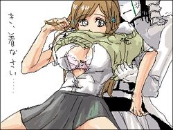 bleach inoue_orihime tagme ulquiorra_cifer