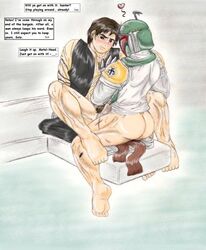 boba_fett han_solo mandalorian star_wars tagme yaoi