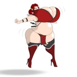 2d huge_breasts mortal_kombat mortal_kombat_(2011) skarlet skarlet_(mk9) tagme