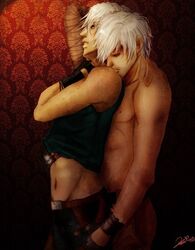 2boys capcom dante devil_may_cry incest male male_only multiple_males tagme vergil yaoi