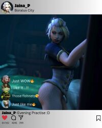 3d ass ass_focus ass_shake ass_shaking blizzard_entertainment booty booty_cheeks booty_shake butt_focus butt_jiggle buttjob clothed clothing dance dancer dancing female female_focus female_only fishnet_clothing fishnet_legwear fishnet_stockings fishnets hips human human_female jaina_proudmoore jiggle jiggle_physics jiggling_ass jiggling_butt jiggling_thighs large_ass legs mage no_sound nylons pantyhose seductive seductive_eyes smile social_media strip_tease tagme tease teasing teejay_x thick_thighs tights twerk twerker twerking twerking_position video warcraft white_hair whore world_of_warcraft wowgram
