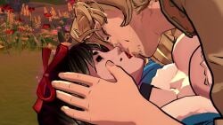 16:9 1boy 1boy1girl 1girls 3d animated ass big_breasts big_thighs black_hair blonde_hair blue_eyes bouncing_breasts breasts bust busty castle chest cleavage curvaceous curvy curvy_figure dark_hair digital_media_(artwork) fairy_tales female folklore hips hourglass_figure huge_breasts huge_thighs kissing large_breasts large_thighs light-skinned_female light-skinned_male light_skin male male/female mass_creation mature mature_female moaning official_animation prince_charming_(swords_and_slippers) red_lips sexually_suggestive short_hair sleeping slim_waist snow_white_(swords_and_slippers) sound straight suggestive sunset swords_and_slippers thick thick_hips thick_legs thick_thighs thighs tree video voluptuous waist wide_hips wide_thighs