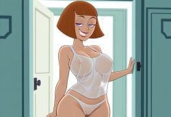 1girls ai_generated ass big_ass big_breasts big_thighs breasts bust busty chest curvaceous curvy curvy_figure danny_phantom digital_media_(artwork) female female_only hips hourglass_figure huge_ass huge_breasts large_ass large_breasts legs light-skinned_female light_skin madeline_fenton mature mature_female milf mother nickelodeon slim_waist sticker thick thick_hips thick_legs thick_thighs thighs voluptuous waist wide_hips zepp_ia