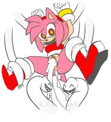 after_sex amy_rose anthro anus ass boo_(sonic) breasts closed_eyes cum cum_in_ass cum_in_pussy cum_inside cum_overflow evil female fur furry ghost hedgehog mammal marthedog pink_fur possessed possessed_amy_rose possession pussy red_eyes sega smile sonic_(series) tentacle video_games