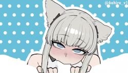 1futa 1girls 6ahiru ahe_gao animated animation arknights blowjob blowjob_face censored chen_qianyu_(arknights:_endfield) cum_on_face facial fellatio futanari hmv meme mouth_closed music perlica_(arknights:_endfield) tagme video