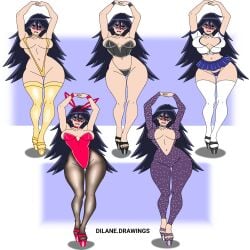 midnight (my hero academia) from boku no hero academia by dilane93