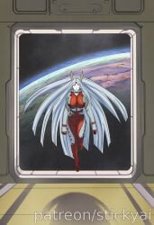 1girls ai_generated anime boruto breasts eyes female female_only fit hair kaguya_otsutsuki naruto naruto_shippuden nsfw otsutsuki_kaguya stickyai