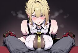 evelyn chevalier from hoyoverse by nay juno