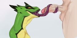 anthro anthro_penetrated athletic_female deadlock duo fellatio female female_anthro female_on_human female_penetrated genitals green_body green_scales hi_res human human_on_anthro human_penetrating human_penetrating_anthro humanoid_genitalia humanoid_penis interspecies light-skinned_male long_neck long_tongue male male/female male_human male_penetrating male_penetrating_anthro male_penetrating_female mammal oral penetration penis reptile scales scalie sex side_view snake soapydraws tongue tongue_out tonguejob valve vyper_(deadlock) yellow_eyes