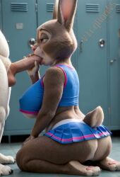 1boy1girl 1girls ai_generated ai_video animated anthro anthro_on_anthro bbw big_ass big_breasts bonnie_hopps bouncing_ass bunny bunny_girl bunny_tail cheerleader cheerleader_uniform chubby chubby_female deepthroat disney fat fat_ass fellatio female furry furry_female furry_male grey_fur handjob mature mature_anthro mature_female milf oral oral_sex plump seductive short_skirt shortstack sports_panties tagme tail tank_top underboob video vlrgromns white_panties zootopia zootropolis