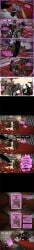 lopunny onahole onahole_transformation furry vrchat comic dialogue comic_strip rabbit cum cumflation cum_plugged sex_toy trapped_in_box large_anal_insertion quadruple_amputee