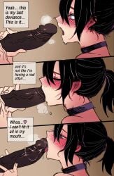 1boy 1girls 2026 2d big_dildo black_dildo black_hair blowjob dark-skinned_male dialogues female femsub generic_dark-skinned-muscular_male human male muscular_male neighbor object_insertion petite_body ratatatat74 secret_comics tagme video voice_acted