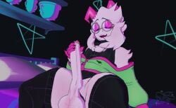 1boy 1femboy 3d 3d_animation 3d_model animated animation arm_support bed bedroom bedroom_background bedroom_eyes blush bluwizard cally3d cally3d_models cryptiacurves cryptiacurves_(modeler) cum cuming cumshot darkner deltarune deltarune_chapter_2 ejaculating_cum ejaculation erect_penis erection femboy furry furry_male half-closed_eyes half-dressed longer_than_one_minute looking_at_penis looking_at_viewer looking_down male male_only masturbating masturbation no_sound presenting presenting_hindquarters presenting_penis ralsei ralsei_(cryptiacurves) ralsei_(deltarune) ralsei_with_white_fur sitting sitting_on_bed solo solo_femboy solo_focus solo_male spread_legs spreading tagme teasing undertale_(series) video white_body white_fur white_hair