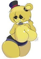 golden freddy (fnia) from five nights in anime by majingajin