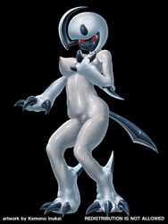 2011 absol breasts kemono_inukai nintendo nipples pokemon pokemon_(species) tagme