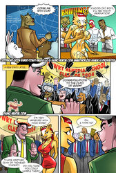 2004 balls big_breasts bovine breasts bull burnt-toast comic cum cum_covered dialogue dress dressing female graduation group male miss_heart necktie nipples nude penis teacher