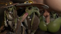 1boy 1girls 3d alien blowjob caij_vanda cum cum_in_pussy cum_in_pussy cum_inside fellatio female green_skin interspecies jedi:_survivor lightsaber male mating_press missionary_position nautolan oral quick_e sex star_wars vaginal_penetration vaginal_penetration xenophilia