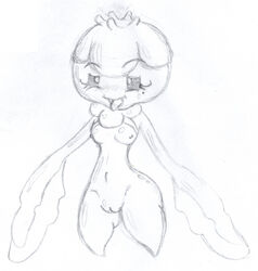 artist_request breasts female female_only frillish front_view monochrome nintendo nipples nude pokemon pussy sketch solo source_request tongue tongue_out vulva year_request