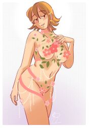 ass breasts censored female female_only flower flowers nami okaybeex one_piece pre-timeskip spicykellybear