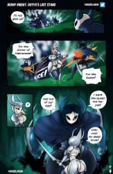 bugzilla dryya_(hollow_knight) female hollow_knight male mantis text traitor_lord