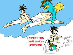 dr_heinz_doofenshmirtz fur human male male_only mammal monotreme multiple_males perry_the_platypus phineas_and_ferb platypus sex tagme tripperfunster what yaoi