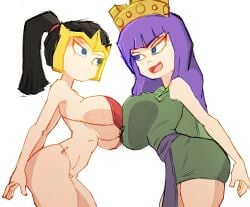 archer queen (clash of clans) from clash (series) by breekn