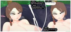 3d braces drooling ejaculation futanari human juliana_(pokemon) koikashura pokemon tagme