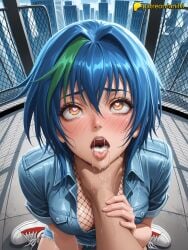 1boy 1girls 2025 ai ai_assisted ai_generated alley anilvl anime anime_girl anime_style architecture arm_hair artist_name ball barbed_wire basketball bathroom blue_hair blush breast breasts breasts breasts brick brick_floor brick_wall bridge building bust cage ceiling chain-link_fence chest city cityscape cleavage converse cum_in_mouth day east_asian_architecture electric_fan female fence ferris_wheel fisheye fishnet_bodysuit fishnet_gloves fishnet_legwear fishnets hairy hammock hand_net heart hexagon hi_res high_quality high_resolution high_school_dxd highres holding_ball honeycomb_(pattern) honeycomb_background jacket keyboard_(computer) looking_at_viewer multicolored_hair net nike nose_blush open_mouth oral_invitation outdoors patreon patreon_username pavement plaid_legwear pool pov pubic_hair racket real_world_location rooftop saliva school shoes short_hair short_sleeves shouji sidewalk silk skyscraper sneakers solo_focus spider_web spider_web_print sport sportswear stable_diffusion stadium stained_glass stone_floor stone_wall straight streaked_hair sweat taimanin_suit tennis tennis_ball tennis_racket tennis_uniform tile_floor tile_wall tiles toilet tokyo_(city) tongue tongue_out two-tone_hair unmoving_pattern volleyball watermark xenovia_quarta