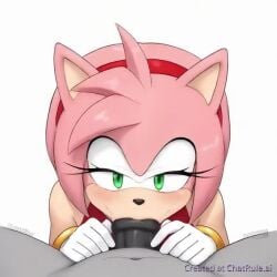 ai_generated amy_rose blowjob deepthroat eye_contact fellatio horse_penis horsecock huge_cock male/female no_sound oral oral_sex penis pov pov_male sonic sucking sucking_penis tagme video