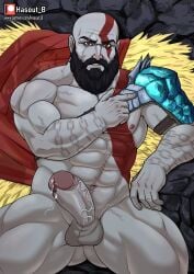 big_penis god_of_war hasout_b kratos male_only