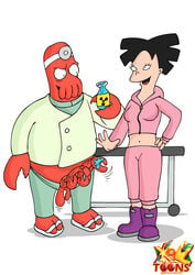 amy_wong female futurama human john_a._zoidberg male straight tagme xl-toons.com