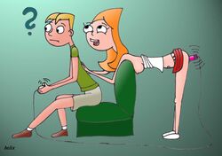 candace_flynn disney female helix human jeremy_johnson male nipples phineas_and_ferb tagme