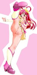 blush clothing cure_dream magical_girl mura-san nozomi_yumehara pretty_cure skirt small_breasts uncensored yes!_precure_5