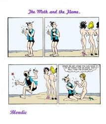 blondie blondie_(comic) blondie_bumstead clothing comic_strip dagwood_bumstead edit female human tagme