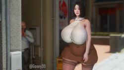 1girls 3d big_breasts breasts busty curvaceous curvy curvy_body curvy_female curvy_figure female gooey3d huge_breasts large_breasts original original_character voluptuous