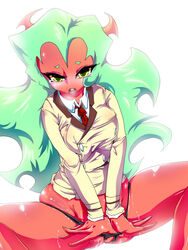 demon_girl nabe_(ingenmame) panty_&_stocking_with_garterbelt red_skin scanty_daemon tagme