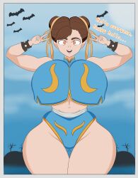 big_breasts chun-li halloween ironfalcon milf street_fighter