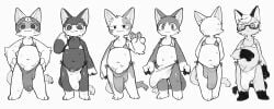 2024 3_toes :3 animal_crossing anthro arm_tuft armor balls_outline big_bulge bikini blanca_(animal_crossing) blush bob_(animal_crossing) bodily_fluids bulge cheek_tuft claws clothing dark_body dark_fur detailed_bulge domestic_cat dripping elbow_tuft eyewear faceless_character facial_tuft feet felid feline felis finger_claws flaccid fur genital_fluids genital_outline genitals gesture glasses gloves_(marking) greyscale group hand_gesture hands_on_hips headgear heart_(marking) helmet hi_res kid_cat_(animal_crossing) leg_markings light_body light_fur male mammal markings monochrome navel nintendo pawpads penis penis_base penis_outline pointy_ears precum precum_drip prick_ears punchy_(animal_crossing) ra_tenpu raymond_(animal_crossing) rover_(animal_crossing) simple_background smile socks_(marking) sweat sweatdrop swimwear toes tuft two-piece_swimsuit v_sign white_background